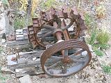 322 water wheel at old mining site